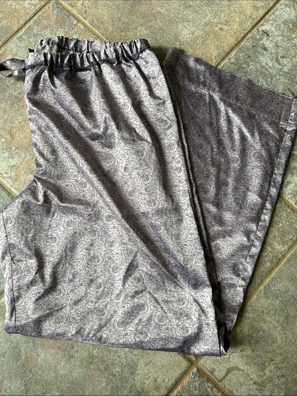 Floral Drawstring lounge/sleep Pants - Picture 4 of 6